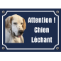 Panneau Chien Méchant Humour