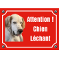 Panneau Chien Méchant Humour